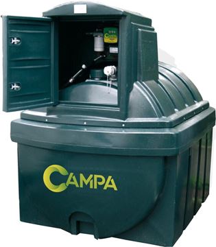 Image de CUVE STOCKAGE FUEL 2500L CAMPA AVEC POMPE 230V 50L/MIN