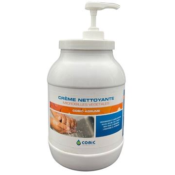 Image de Savon crême microbille en bidon de 3L avec pompe