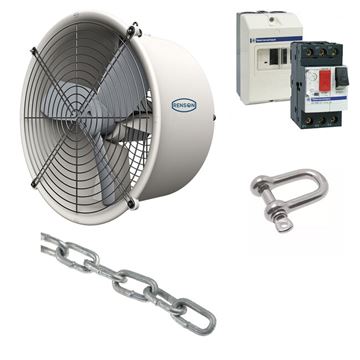 Image de KIT VENTILATEUR MONOPHASÉ